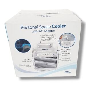 Portable Air Cooler - Cool Air Anytime & Anywhere Includes AC adapter Portable
